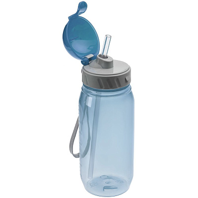 Бутылка для воды Aquarius, синяя (Синий)
