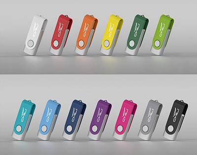 Флеш-карта "Vostok", объем памяти 16GB, покрытие soft touch#, фуксия