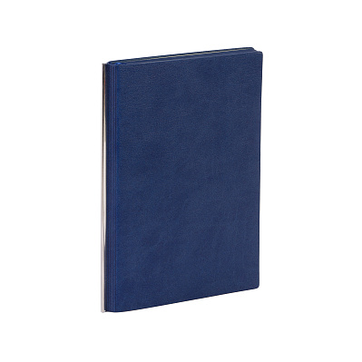 Ежедневник недатированный "Аскона", формат А5, гибкая обложка  (Синий)