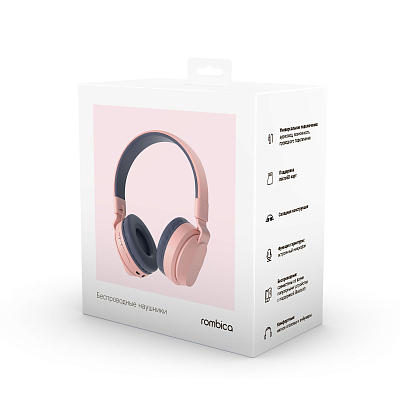 Наушники беспроводные Rombica MySound BH-16 Rose