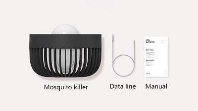 Антимоскитная лампа 3в1 SOLOVE Mosquito Lamp 002D, зеленый