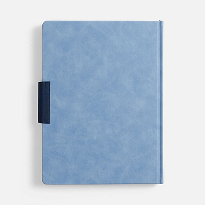 Ежедневник Grande Strap на заказ, датированный, голубой
