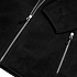 Куртка флисовая мужская Twohand, черная - Фото 3