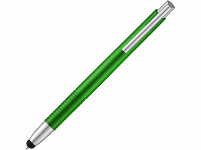 Ручка-стилус шариковая Giza (Зеленый/серебристый)