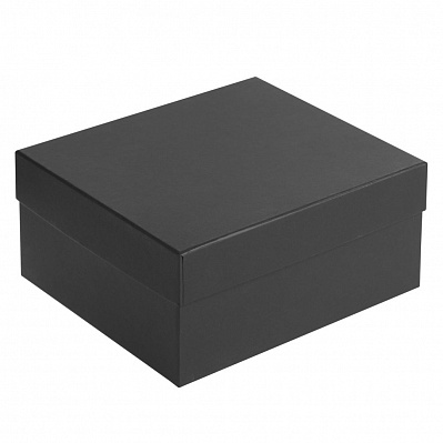Коробка Satin, большая, черная (Черный)