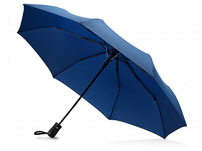 Зонт складной Marvy с проявляющимся рисунком (Синий)