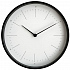 Часы настенные Lacky, белые с черным - Фото 1
