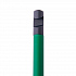 N5 soft,  ручка шариковая, зеленый/черный, пластик,soft-touch, подставка для смартфона - Фото 3