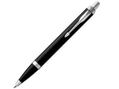 Ручка шариковая Parker IM (Черный, серебристый)