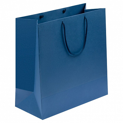 Пакет бумажный Porta L  (Синий)