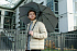 Зонт-трость rainVestment, светло-серый меланж - Фото 6