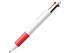 Ручка пластиковая шариковая KUNOY с чернилами 4-х цветов - Фото 1