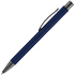 Ручка шариковая Atento Soft Touch, темно-синяя - Фото 2