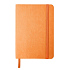 Блокнот SHADY JUNIOR с элементами планирования,  А6, оранжевый, кремовый блок, оранжевый  обрез - Фото 2