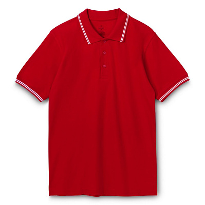 Рубашка поло Virma Stripes, красная (Красный)