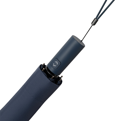 Зонт складной Filton, синий (с функцией Safety System)