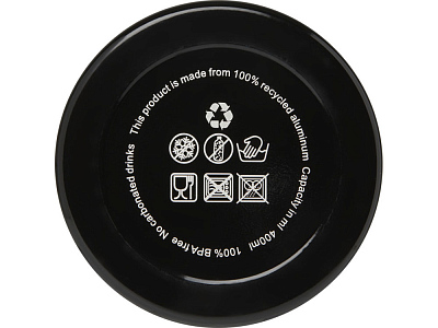 Бутылка для воды с карабином Oregon, 400 мл