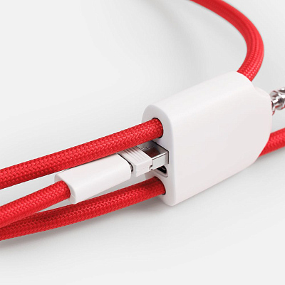 Кабель-ланьярд energyFlex Pro, красный