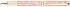 Ручка - роллер Pierre Cardin RENAISSANCE. Цвет - розовый и золотистый. Упаковка В-2. - Фото 1