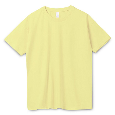 Футболка унисекс Regent 150, темный хаки (Желтый)