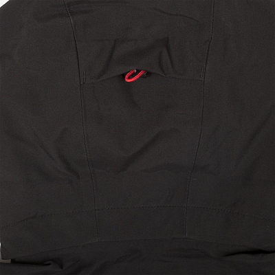 Куртка софтшелл мужская Patrol, черная с синим