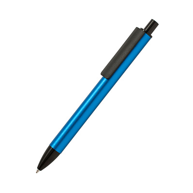 Ручка металлическая Buller, синяя (Синий)