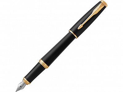 Ручка перьевая Parker Urban Core Muted Black GT (Черный матовый/золотистый)