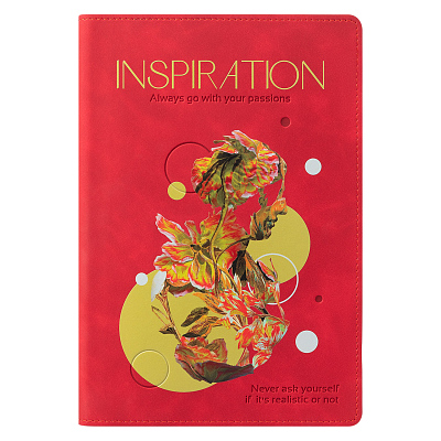 Ежедневник Верона (Verona) недатированный, красный