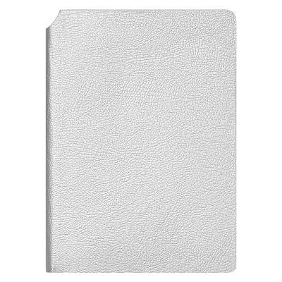 Ежедневник Молто (Molto) недатированный, серебряный