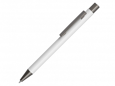 Ручка шариковая металлическая Straight (Белый)