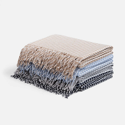 Плед Cambon, светло-серый