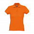Поло женское PASSION, оранжевый, S, 100% хлопок, 170 г/м2 - Фото 1