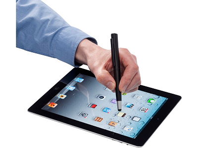 Ручка-стилус шариковая Naju с флеш-картой на 4 Гб