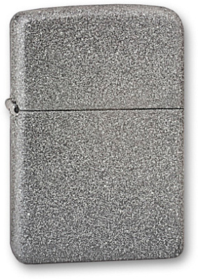 Зажигалка ZIPPO Classic с покрытием Iron Stone™, латунь/сталь, серая, матовая, 38x13x57 мм (Серый)