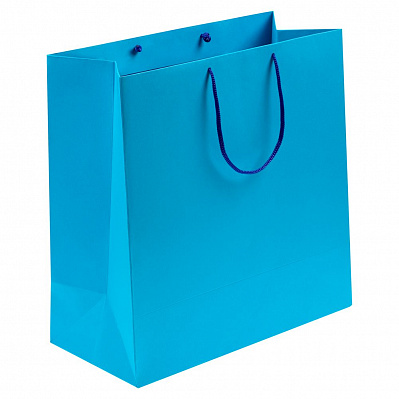 Пакет бумажный Porta L  (Голубой)