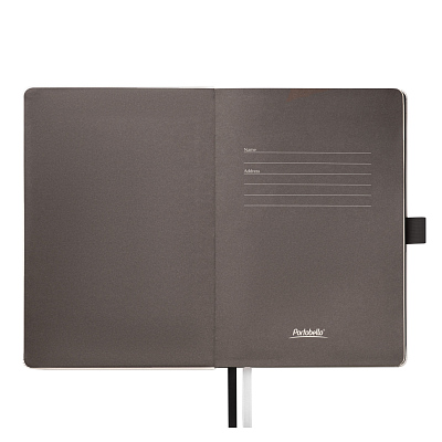 Ежедневник Арктик (Arctic) недатированный, белый/черный