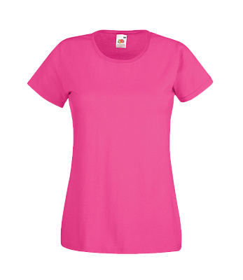 Футболка женская FOTL Lady-Fit Valueweight T