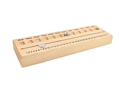 Вечный календарь, клен