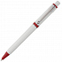 Ручка шариковая Raja, красная - Фото 3