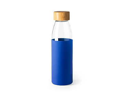 Бутылка NAGAMI в силиконовом чехле (Королевский синий)