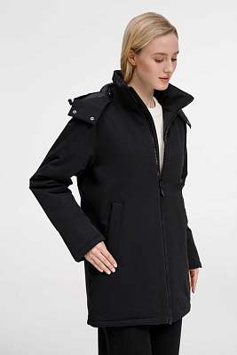 Куртка-парка унисекс Sfera, черная