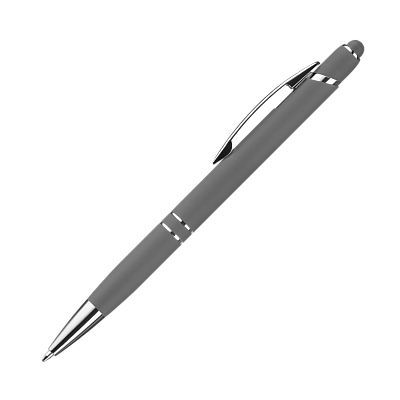 Шариковая ручка Комет Нео (Comet NEO), серая (Серый)