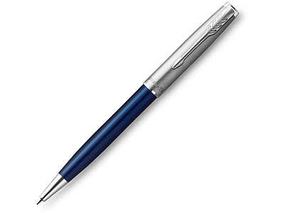Ручка шариковая Parker Sonnet (Синий, серебристый)