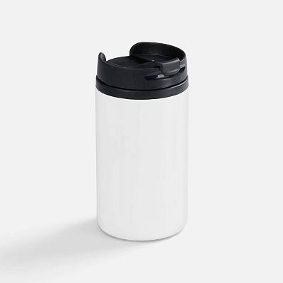 Термостакан Canella, черный (Белый)