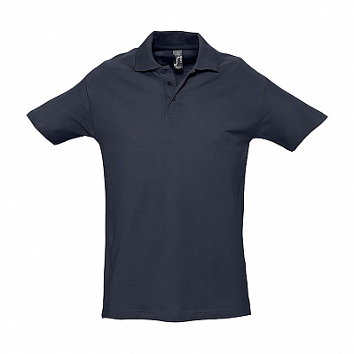 Рубашка поло мужская SPRING II 210 (Темно-синий)