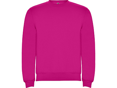 Свитшот с начесом Clasica унисекс (Фуксия)