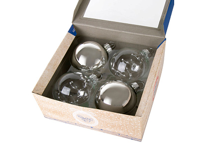 Набор ёлочных шаров Узоры