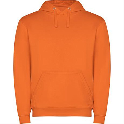 Толстовка CAPUCHA унисекс, ПЁСТРЫЙ СЕРЫЙ XL (Оранжевый)