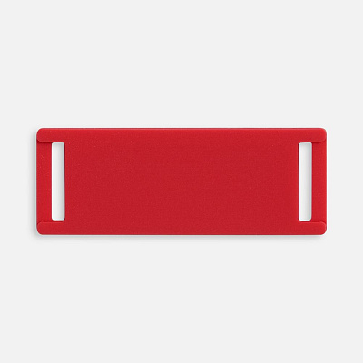 Лейбл из ПВХ Kova, красный