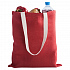 Холщовая сумка на плечо Juhu, красная - Фото 4